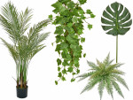 Flame retardant artificial decorative plants,...