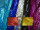 Stoff Pailletten rot 112cm breit Polyester