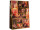 Taschen "Kugeln/Kerzen" braun-rot B 34,5 x T 13 x H 48cm, 10 Stück