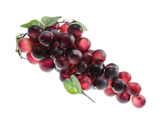 bunch of grapes "big" l 30cm red