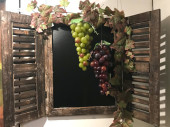 bunch of grapes "big" l 30cm red