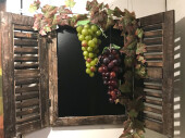 grappe de raisin "big" l 30cm vert
