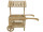 Marktwagen mini Holz natur 62 x 24 x H 61cm