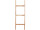 Holz-Leiter 3 Sprossen natur B 30cm, L 120cm