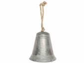 bell on rope "antique-art" zinc Ø 23,5cm...