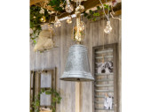 cloche en corde "antique-art" zinc Ø...