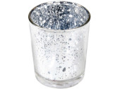 Windlicht "Glas-Metallic" Ø 5,5 x H...