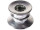Stabkerzen-Halter "Barock" Glas chrom