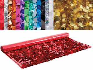 Effektfolie Flower schwer entflammbar B1 90cm breit, versch. Farben