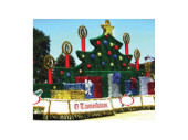 Effektfolie Flower schwer entflammbar B1 90cm breit, versch. Farben