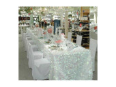 Effektfolie Flower schwer entflammbar B1 90cm breit, versch. Farben