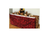 Effektfolie Flower schwer entflammbar B1 90cm breit, versch. Farben