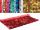 Effektfolie Flower schwer entflammbar B1 90cm breit, versch. Farben