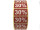 discount sticker red/white 30%