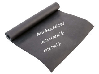 Tischläufer beschreibbar anthrazit, B 33.7cm, L 10m