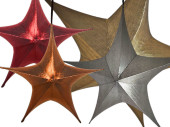 Stern Deko-Star metallic XL versch. Farben/Grössen