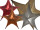 Stern Deko-Star metallic XL versch. Farben/Grössen