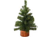 Tannenbäumchen Mini H 38cm Holzfuss