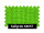 hessian (jute) light green w 130cm