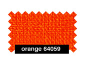 hessian (jute) orange w 130cm