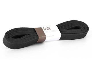 felt ribbon l 5m black 15mm