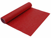 Tischläufer "Vegas-Glitter" rot B 30cm/L 5m
