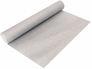 Tischläufer "Vegas-Glitter" silber B 30cm/L 5m