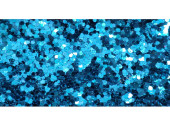 Stoff "Glitter" B 137cm eisblau