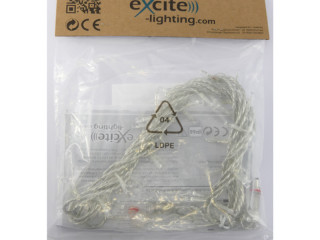 LED LV ExString Light 24 V1 transparent, L 5m, 50 LED warmweiss
