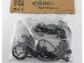 LED LV ExString Light 24 V1 schwarz, L 5m, 50 LED kaltweiss