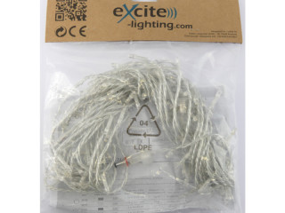 LED LV ExString Light 24 V1 transparent, L 10m, 100 LED kaltweiss