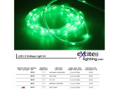 LED LV ExRope Light 24 L 5m, 67 LEDs, grün, inkl. Trafo