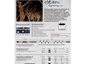 LED-ExString TwinkleLight 40 Kabel schwarz, 40 LEDs, 4m, für Aussen, warmweiss/kaltweiss
