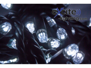 LED-ExString TwinkleLight 40 Kabel schwarz, 40 LEDs, 4m, für Aussen, kaltweiss/kaltweiss