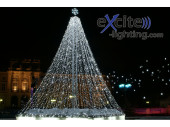 LED-ExString TwinkleLight 40 Kabel schwarz, 40 LEDs, 4m,...