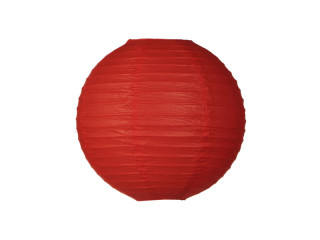 lampion ronde Ø 30cm rouge