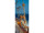 Textilbanner "Schiffstakelung" blau/braun 75x180cm Schlauchnaht oben+unten