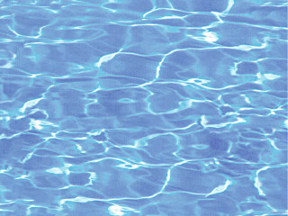 photo motif cardboard "water" blue-white, both sides 49,5 x 68cm