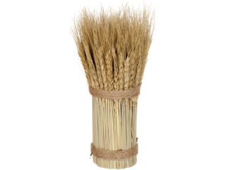 Getreidebund H 26cm, Ø 8cm Naturmaterial