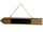 Wegweiser Holz hängend braun 65 x 10,5cm beschreibbar (beidseitig)