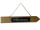 Wegweiser Holz hängend braun 65 x 10,5cm beschreibbar (beidseitig)
