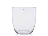 Glasvase "Pott XXL" klar, H 25cm, Ø 23,7cm