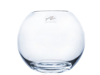 Glasvase "Kugel Big" klar H 17cm, Ø 19cm