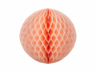 honeycomb ball "pastel" soft pink Ø 30cm, paper, flame-retardant