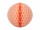 honeycomb ball "pastel" soft pink Ø 40cm, paper, flame-retardant