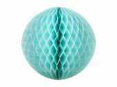 boule alvéolée "pastel" turquoise...