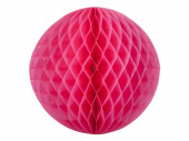 boule alvéolée "pastel" fuchsia...