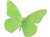 Schmetterling Folie 12 Stück grün