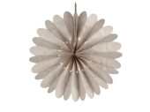 rosace pliable "pastel" gris Ø 35cm,...