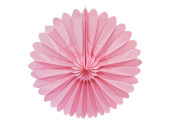Faltrosette "Pastell" rosa Ø 60cm...